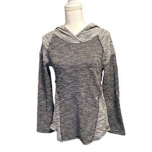 CALVIN KLEIN Performance Dry Hooded Long Sleeve Gray Pullover Women’s Size Small